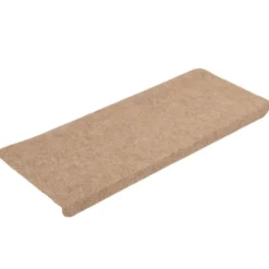 vidaXL - Trapmat - Beige - Stof - 65 x 24.5 x 3.5 cm - 15 stuks