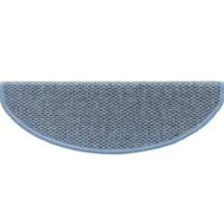 vidaXL - Trapmat - Blauw - Stof - 65 x 21 x 4 cm - 15 stuks