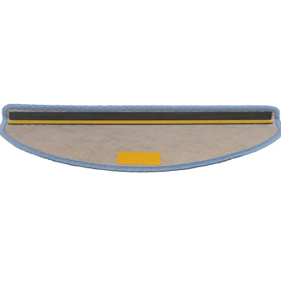 vidaXL - Trapmat - Blauw - Stof - 65 x 21 x 4 cm - 15 stuks