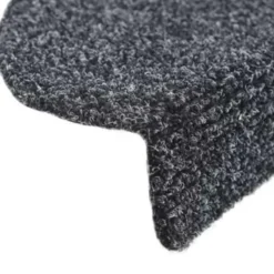vidaXL - Trapmat - Grijs - Polypropyleen - 65 x 21 x 4 cm - 15 stuks