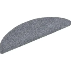 vidaXL - Trapmat - Grijs - Polypropyleen - 56 x 17 x 3 cm - 10 stuks