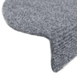 vidaXL - Trapmat - Grijs - Polypropyleen - 56 x 17 x 3 cm - 10 stuks