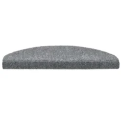vidaXL - Trapmat - Grijs - Polypropyleen - 65 x 21 x 4 cm - 15 stuks