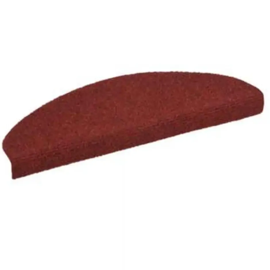 vidaXL - Trapmat - Rood - Polypropyleen - 65 x 21 x 4 cm - 15 stuks