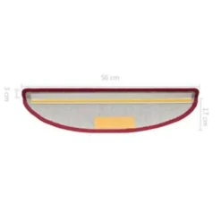 vidaXL - Trapmat - Rood - Polypropyleen