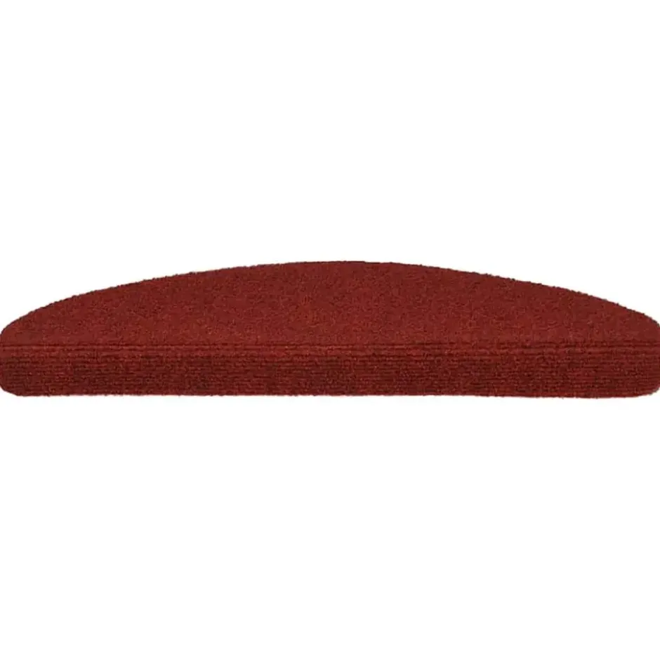 vidaXL - Trapmat - Rood - Polypropyleen - 65 x 21 x 4 cm - 5 stuks