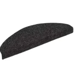 vidaXL - Trapmat - Zwart - Polypropyleen - 65 x 21 x 4 cm - 15 stuks