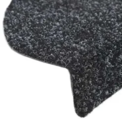 vidaXL - Trapmat - Zwart - Polypropyleen - 65 x 21 x 4 cm - 15 stuks
