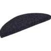 vidaXL - Trapmat - Zwart - Polypropyleen - 56 x 17 x 3 cm - 5 stuks