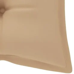 vidaXL - Tuinbank - Beige - Bamboe - 120 cm