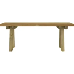 vidaXL - Tuinbank - Bruin - Grenenhout - 110 x 38 x 45 cm