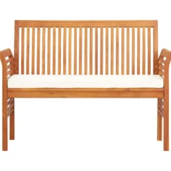 vidaXL - Tuinbank - Bruin - Hout - 120 cm