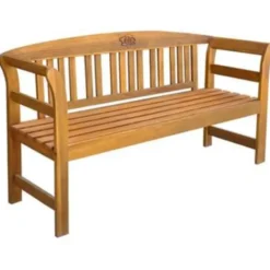 vidaXL - Tuinbank - Bruin - Hout - 157 cm