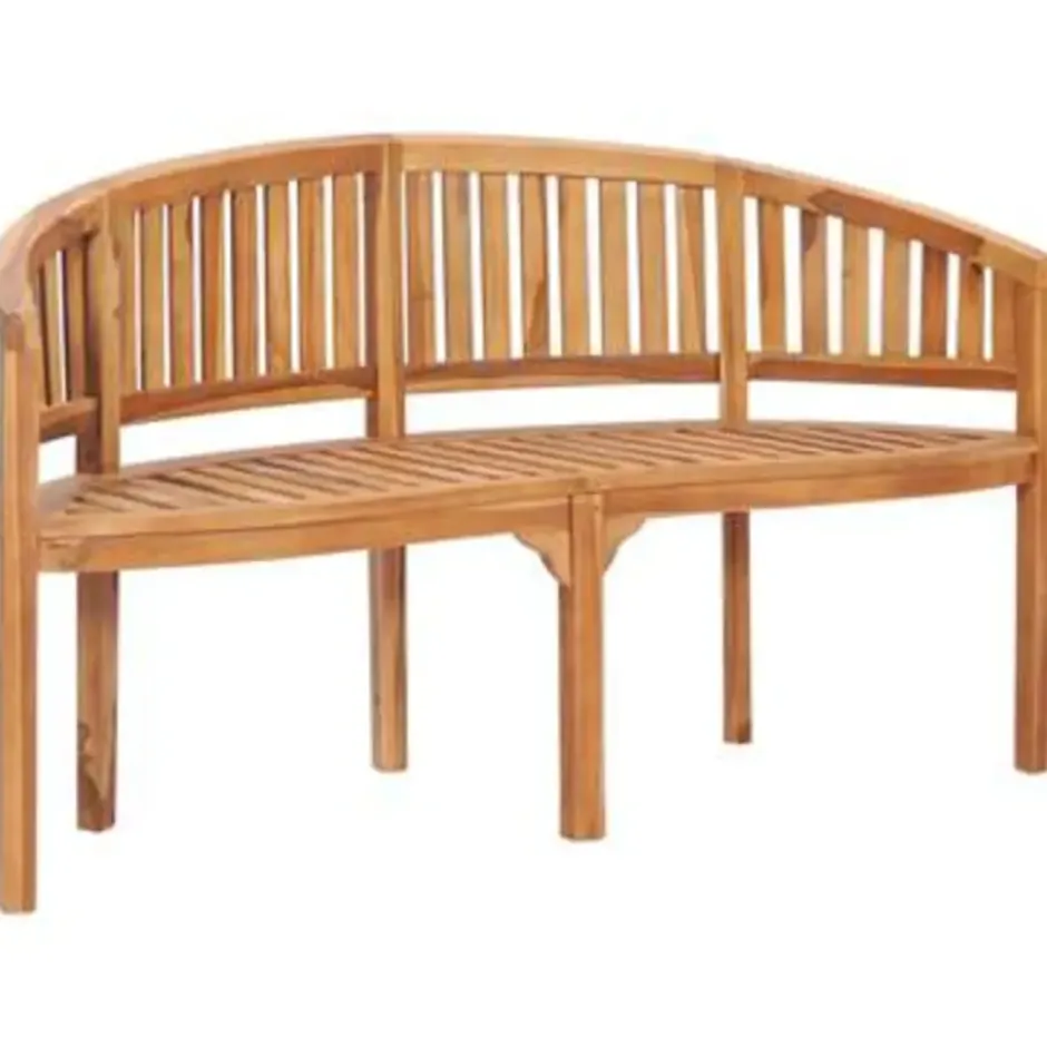 vidaXL - Tuinbank - Bruin - Hout - 151 cm