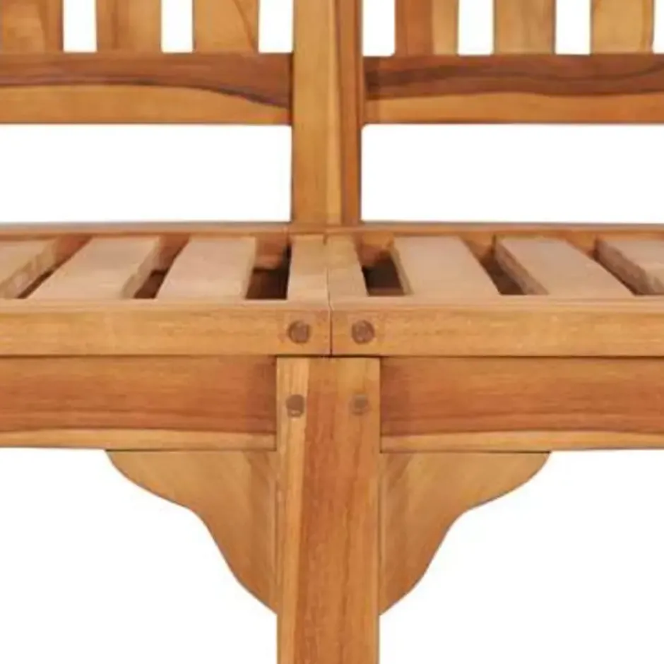 vidaXL - Tuinbank - Bruin - Hout - 151 cm