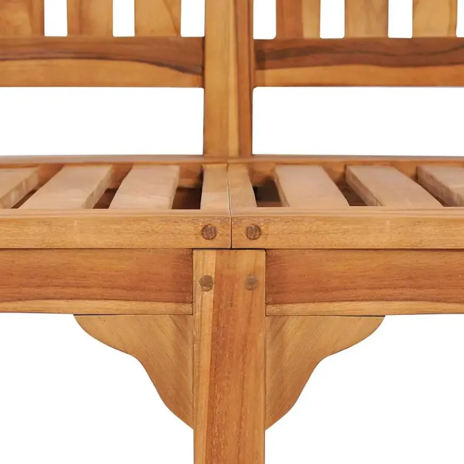 vidaXL - Tuinbank - Bruin - Hout - 151 cm