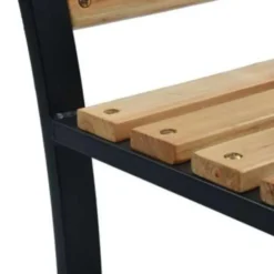 vidaXL - Tuinbank - Bruin - Hout - 120 x 53 x 77 cm