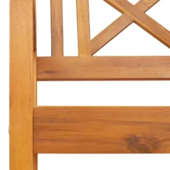 vidaXL - Tuinbank - Bruin - Massief acaciahout - 110 x 55.5 x 90 cm