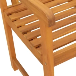 vidaXL - Tuinbank - Bruin - Massief acaciahout - 110 x 55.5 x 90 cm