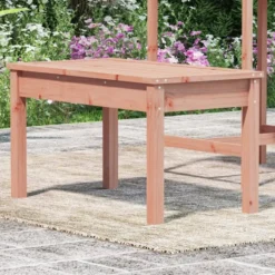 vidaXL - Tuinbank - Bruin - Massief grenenhout - 80x44x45 cm