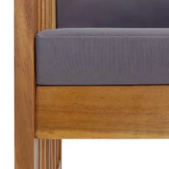 vidaXL - Tuinbank - Grijs - Hout