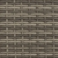 vidaXL - Tuinbank - Grijs - Poly rattan