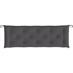vidaXL - Tuinbankkussen - Antraciet - Stof - 150 x 50 x 7 cm