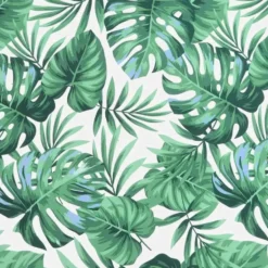 vidaXL - Tuinbankkussen Bladpatroon - 150x50x3 cm - oxford stof
