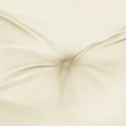 vidaXL - Tuinbankkussen - 150x50x7 cm - oxford stof - Crèmewit