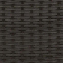 vidaXL - Tuinbank - Zwart - Poly rattan