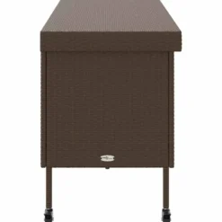 vidaXL - Tuinbox - Bruin - Poly rattan