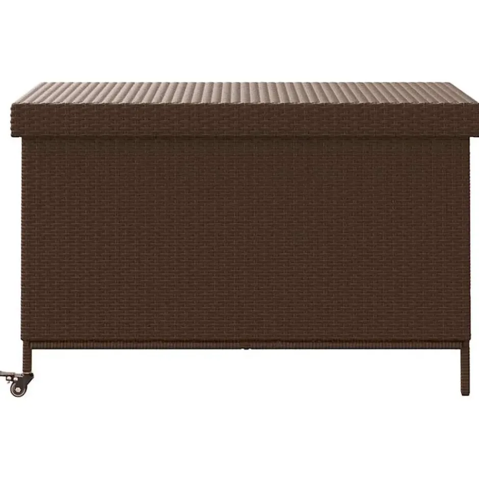 vidaXL - Tuinbox - Bruin - Rattan