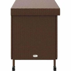 vidaXL - Tuinbox - Bruin - Rattan