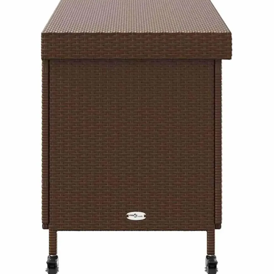 vidaXL - Tuinbox - Bruin - Rattan