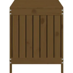 vidaXL - Tuinbox 115x49x60 cm massief grenenhout honingbruin opbergbox buitenbox