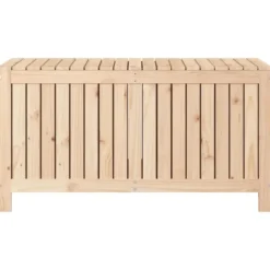 vidaXL - Tuinbox 121x55x64 cm massief grenenhout opbergbox buitenbox