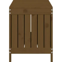vidaXL - Tuinbox 108x42,5x54 cm massief grenenhout honingbruin opbergbox