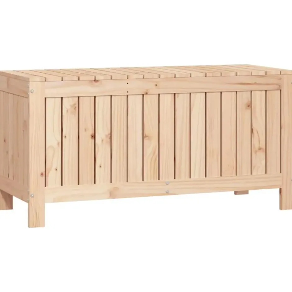 vidaXL - Tuinbox 108x42,5x54 cm massief grenenhout opbergbox buitenbox