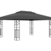 vidaXL - Tuinhuisje - Antraciet - Stof