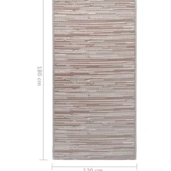 vidaXL - Tuinkleed - Bruin - Polyetheen - 120 x 180 cm