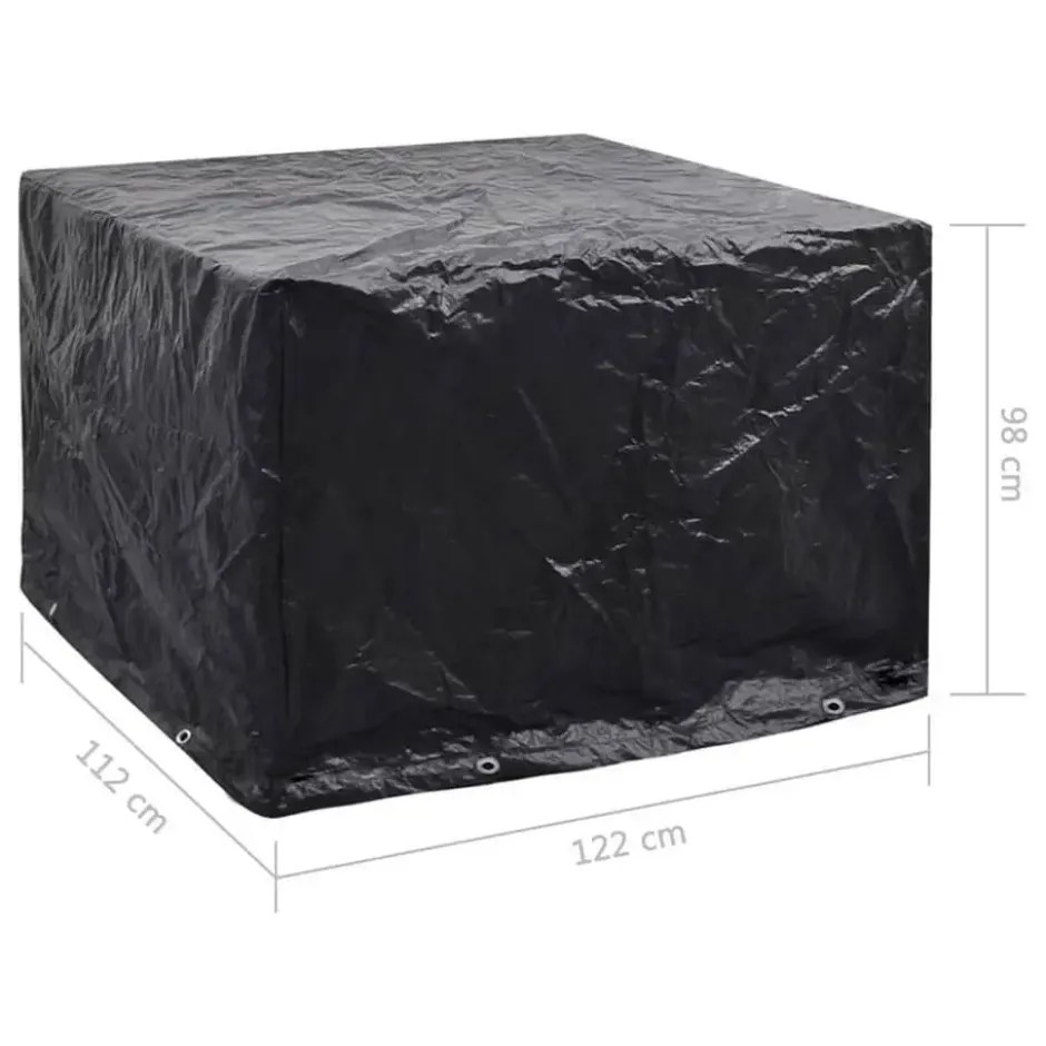 vidaXL - Tuinmeubelhoes met 8 Oogjes Meubelhoes - 122x112x98 cm
