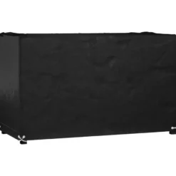 vidaXL - Tuinmeubelhoes met 8 oogjes rechthoekig 125x55x75 cm tuinmeubel hoes