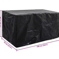 vidaXL - Tuinmeubelhoes 8 oogjes - 180 x 70 x 90 cm