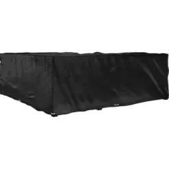 vidaXL - Tuinmeubelhoezen met 16 oogjes L-vormig 285x285x90 cm loungeset hoes