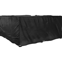 vidaXL - Tuinmeubelhoezen met 16 oogjes L-vormig 215x215x90 cm loungeset hoes