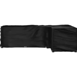 vidaXL - Tuinmeubelhoezen met 18 oogjes L-vormig 285x220x80 cm loungeset hoes