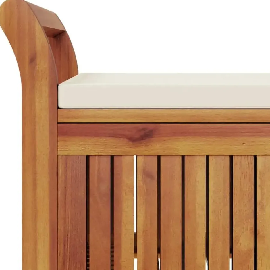 vidaXL - Tuinopbergbank - Bruin - Hout
