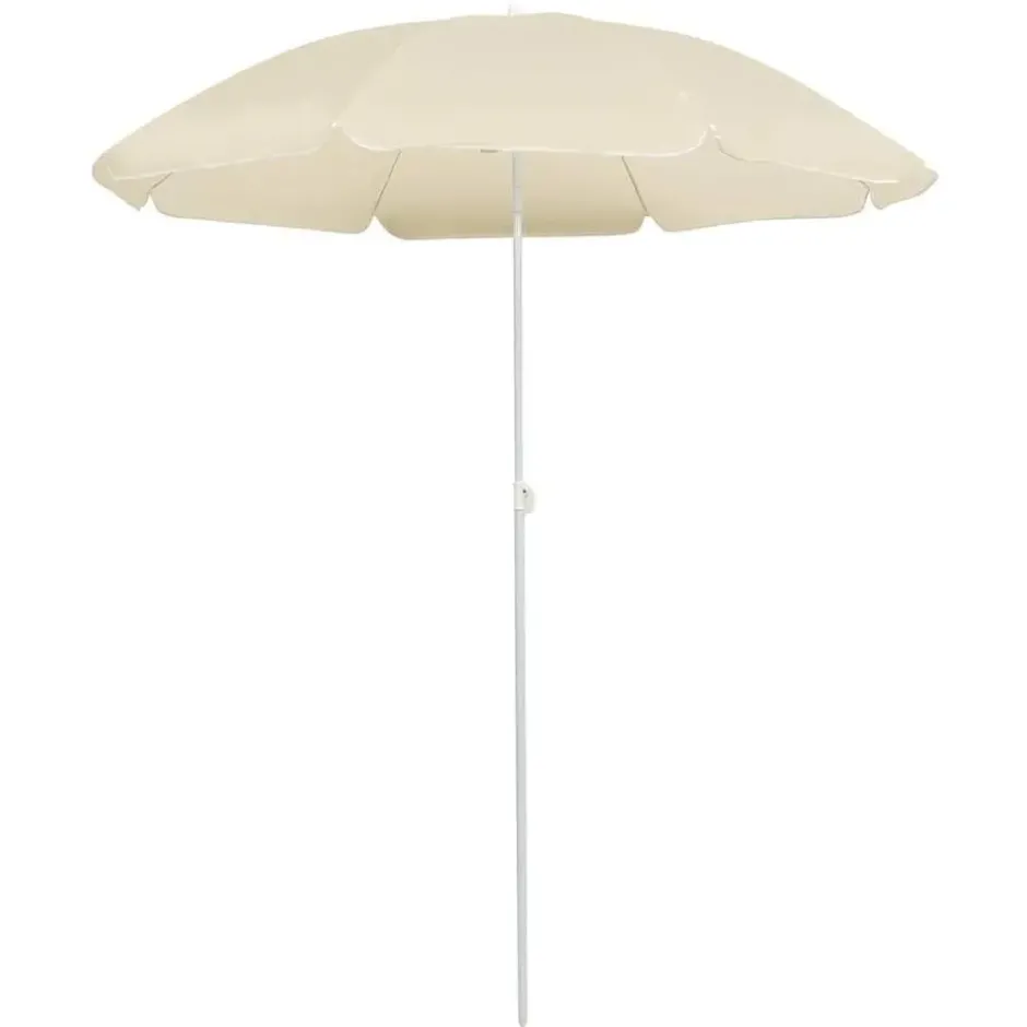 vidaXL - Tuinparasol - Beige - Polyester
