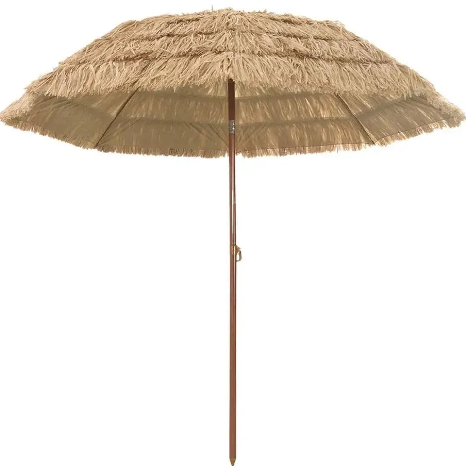 vidaXL - Tuinparasol - Bruin - Polypropeen