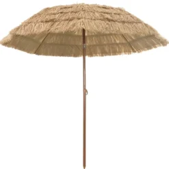 vidaXL - Tuinparasol - Bruin - Polypropeen